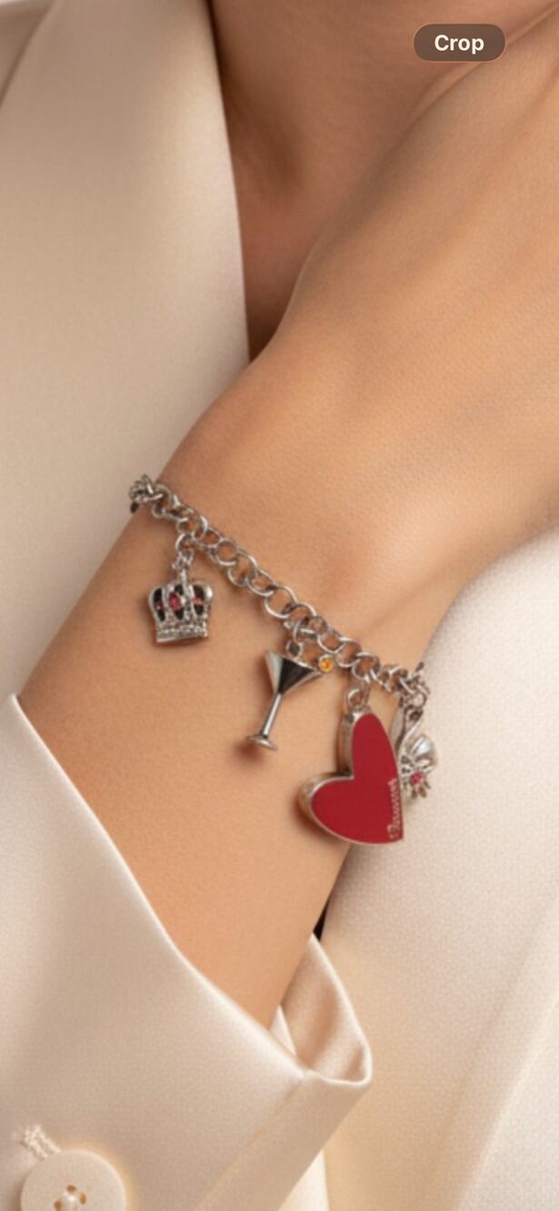 Vintage Fiorucci Charm Braceletadjustable size 6-8
